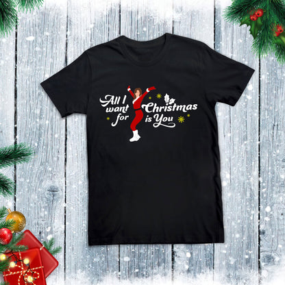 Lunariqwear™ Mariah Carey Merry ChristmasPajamas Set