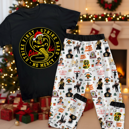 Lunariqwear™ Cobra Kai Christmas Pajamas Set