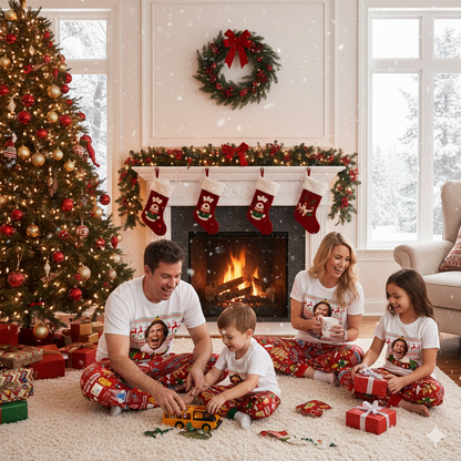 Lunariqwear™ Buddy Elf Holiday Pajamas Set