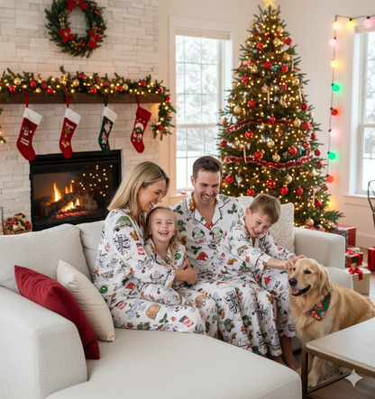 Lunariqwear™ Griswold Pajamas Satin Set