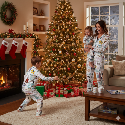 Lunariqwear™ Hamilton Musical Satin Pajama Set