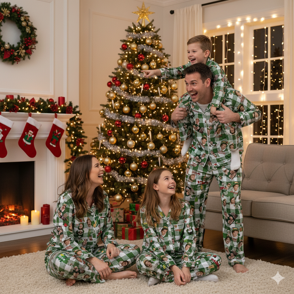 Lunariqwear™ Santa's Coming Pajamas Set