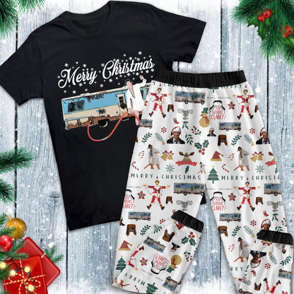 Lunariqwear™ Christmas Vacation Holiday Pajamas Set