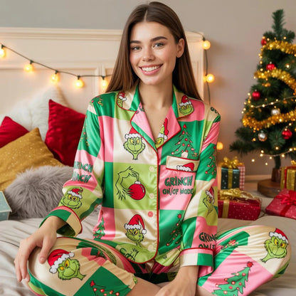 Lunariqwear™ The Grinch Christmas Pajamas