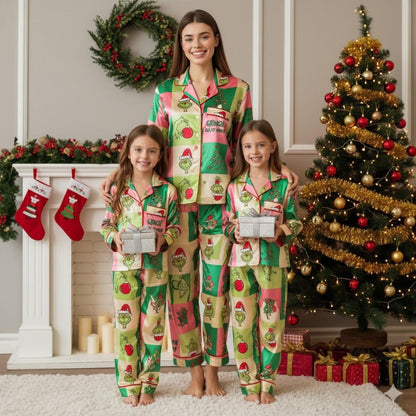 Lunariqwear™ The Grinch Christmas Pajamas