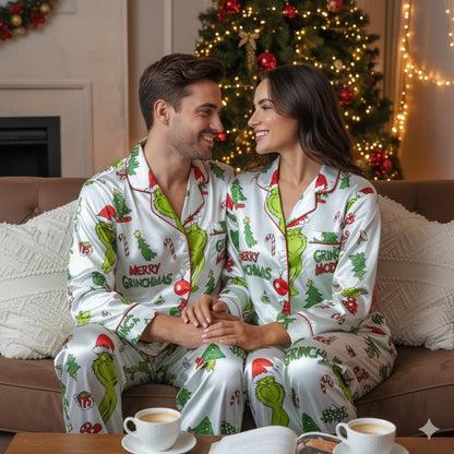 Lunariqwear™ The Grinch Matching Family Pajamas