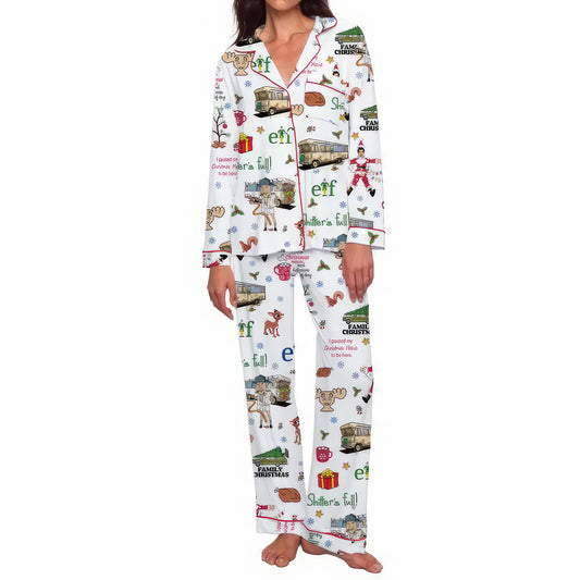 Lunariqwear™ National Lampoon's Christmas Pajamas Set