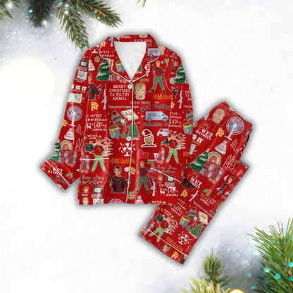 Lunariqwear™  Festive Christmas Family Pajama Set