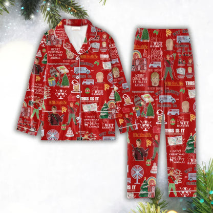 Lunariqwear™  Festive Christmas Family Pajama Set
